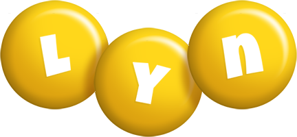Lyn candy-yellow logo