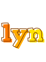Lyn desert logo