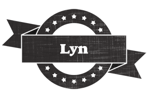 Lyn grunge logo