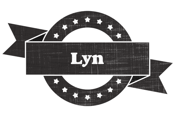 Lyn grunge logo