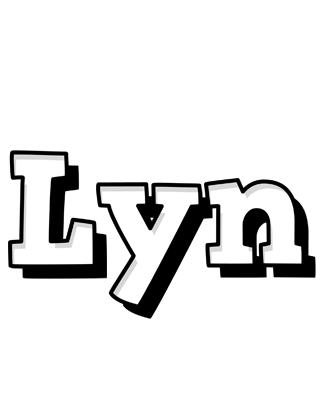 Lyn snowing logo