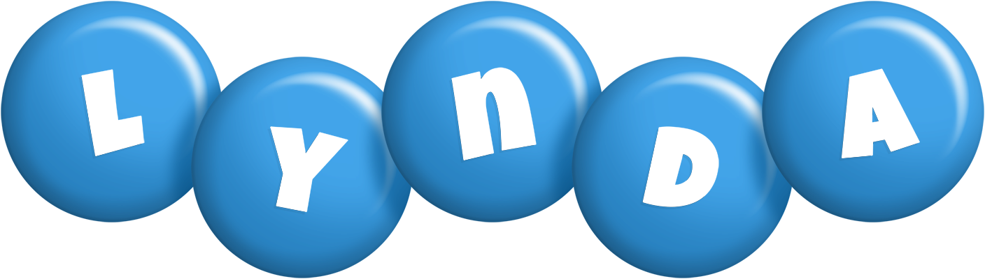 Lynda candy-blue logo