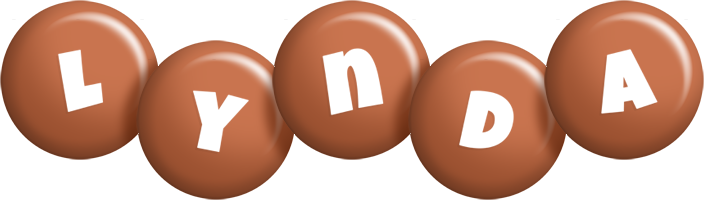 Lynda candy-brown logo
