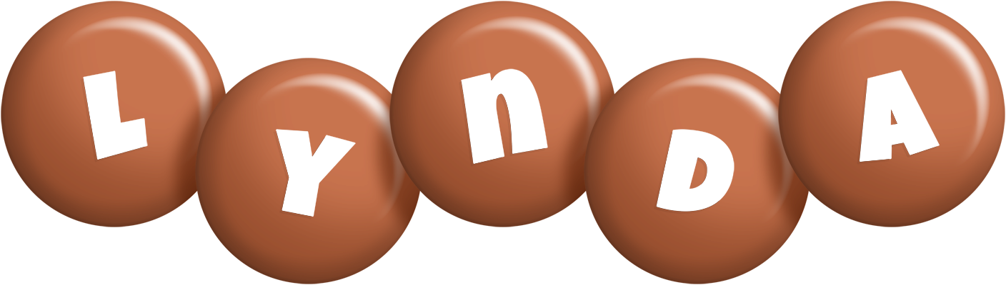 Lynda candy-brown logo
