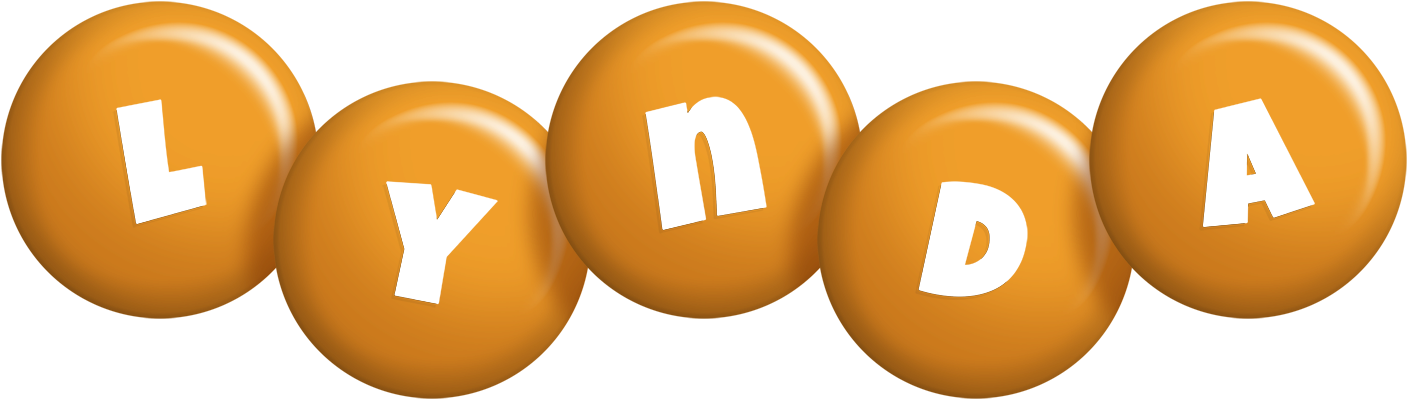 Lynda candy-orange logo