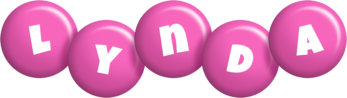 Lynda candy-pink logo