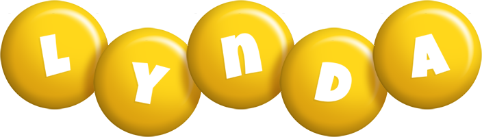 Lynda candy-yellow logo