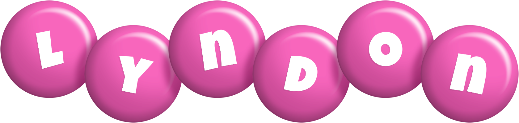 Lyndon candy-pink logo
