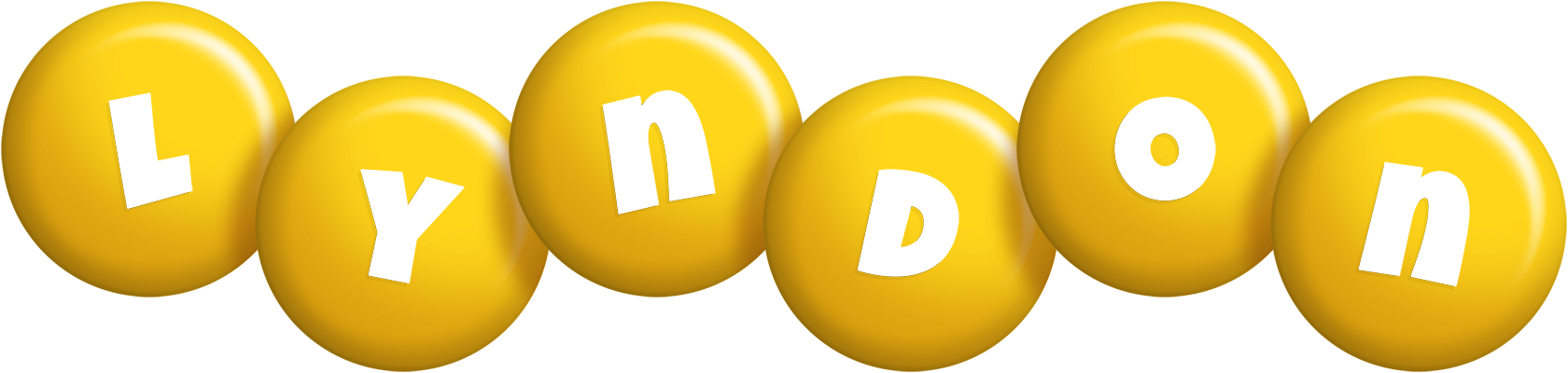 Lyndon candy-yellow logo