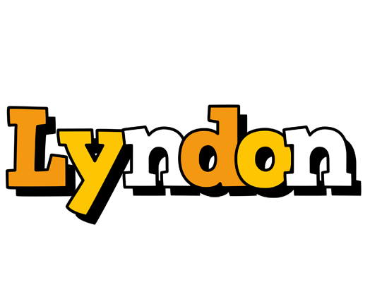 Lyndon cartoon logo