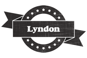 Lyndon grunge logo