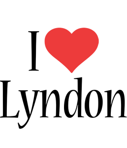 Lyndon i-love logo