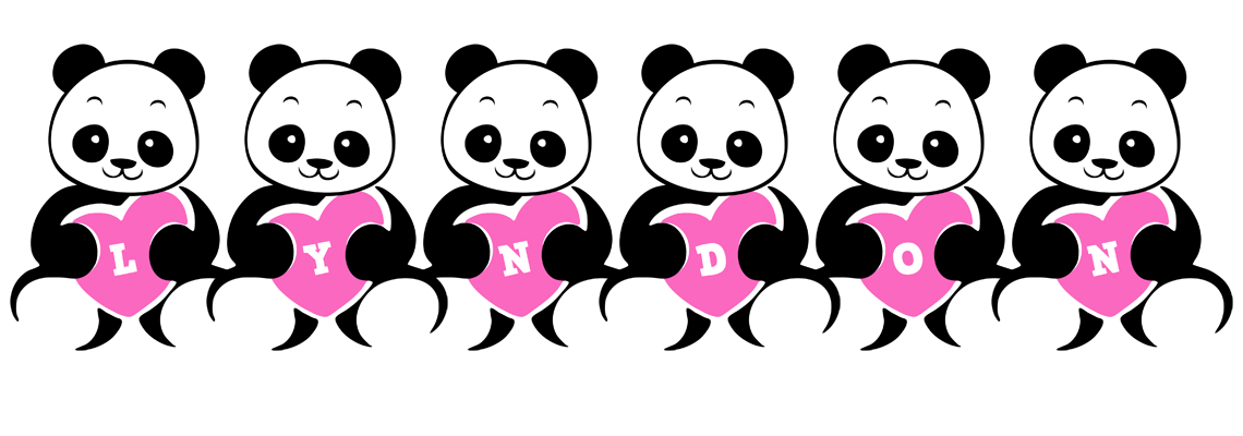 Lyndon love-panda logo