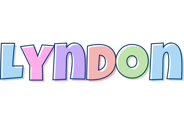 Lyndon pastel logo