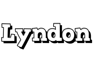 Lyndon snowing logo