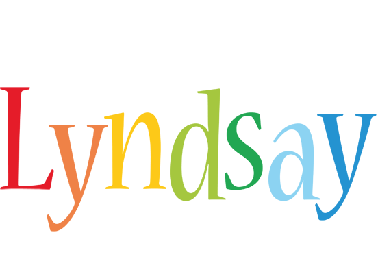 Lyndsay birthday logo