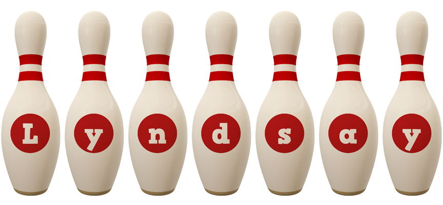 Lyndsay bowling-pin logo