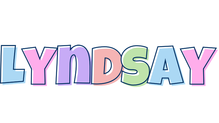 Lyndsay pastel logo