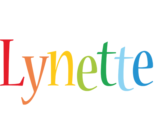 Lynette birthday logo