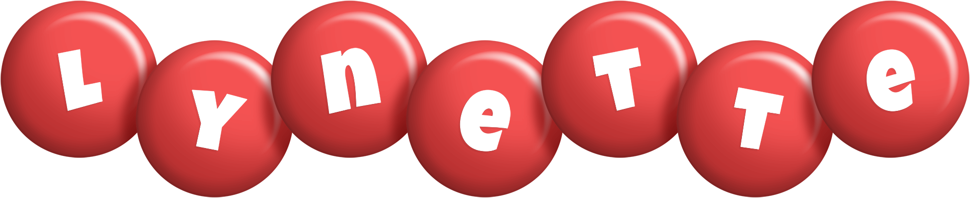 Lynette candy-red logo