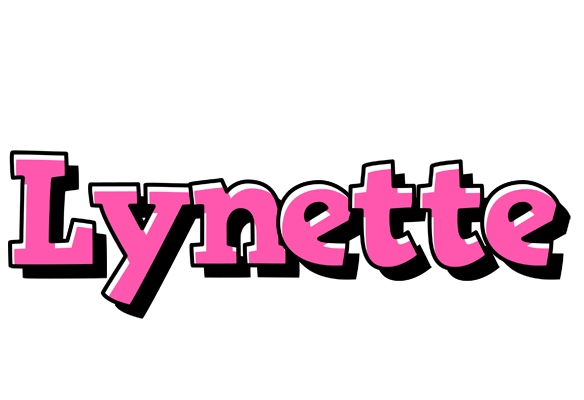 Lynette girlish logo