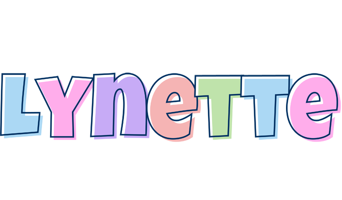 Lynette pastel logo
