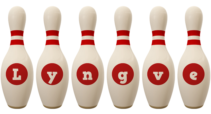 Lyngve bowling-pin logo