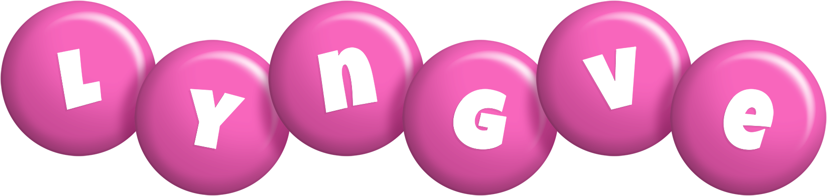 Lyngve candy-pink logo