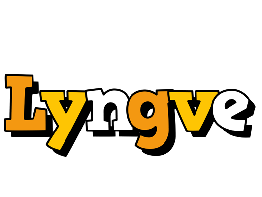 Lyngve cartoon logo