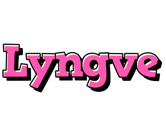 Lyngve girlish logo