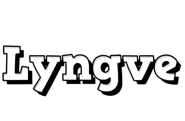 Lyngve snowing logo