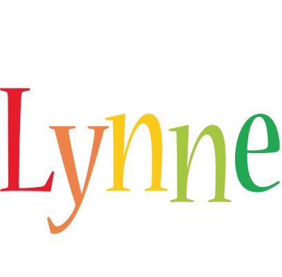 Lynne birthday logo