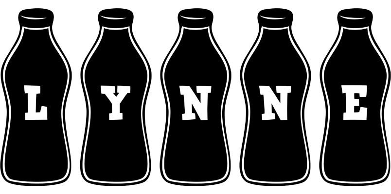 Lynne bottle logo
