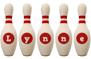 Lynne bowling-pin logo