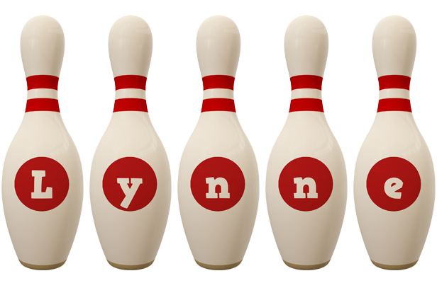 Lynne bowling-pin logo