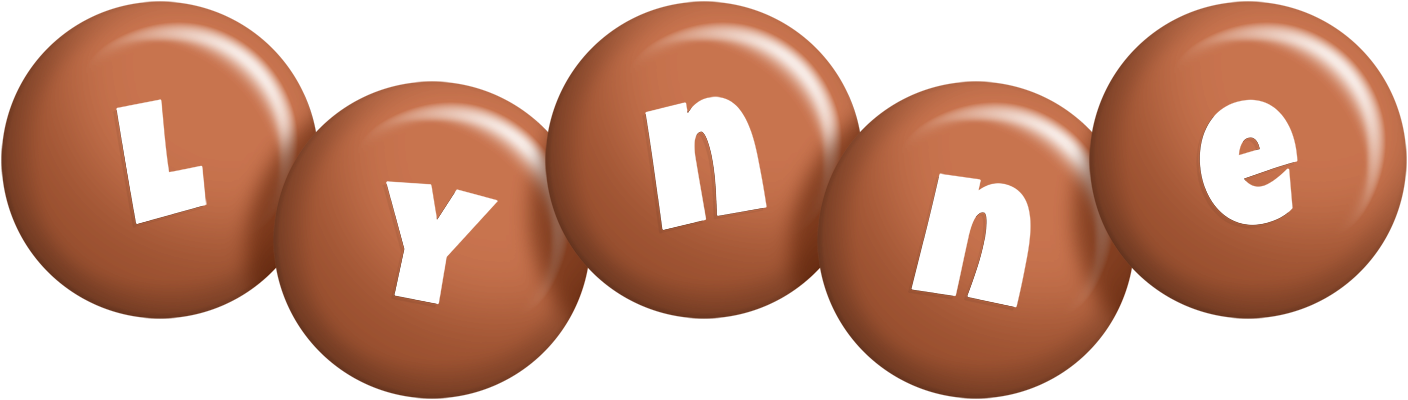 Lynne candy-brown logo
