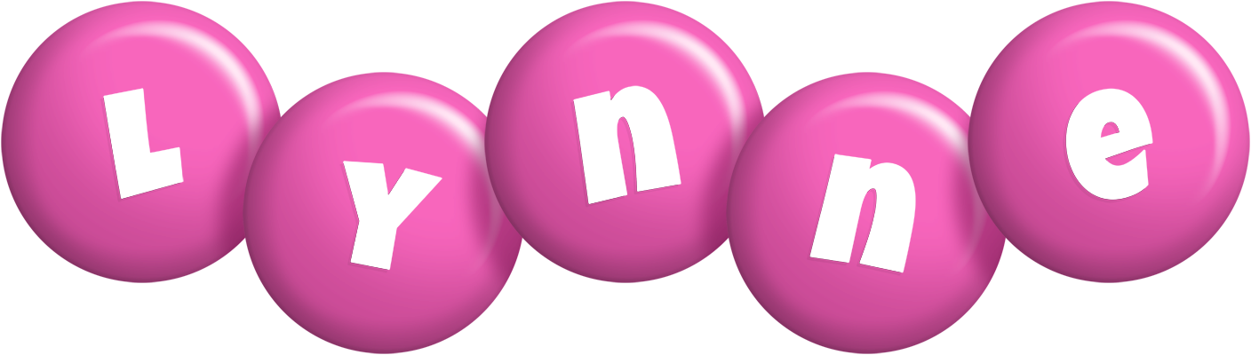 Lynne candy-pink logo