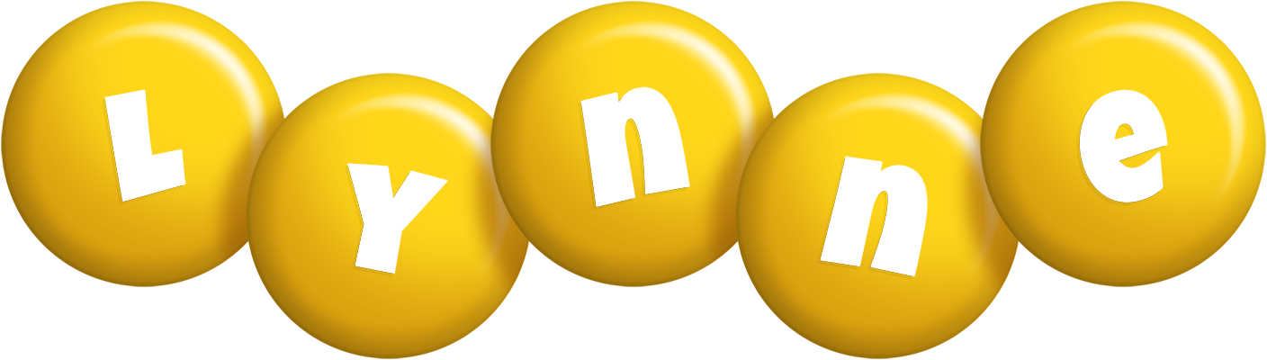 Lynne candy-yellow logo