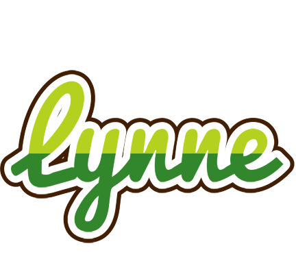 Lynne golfing logo