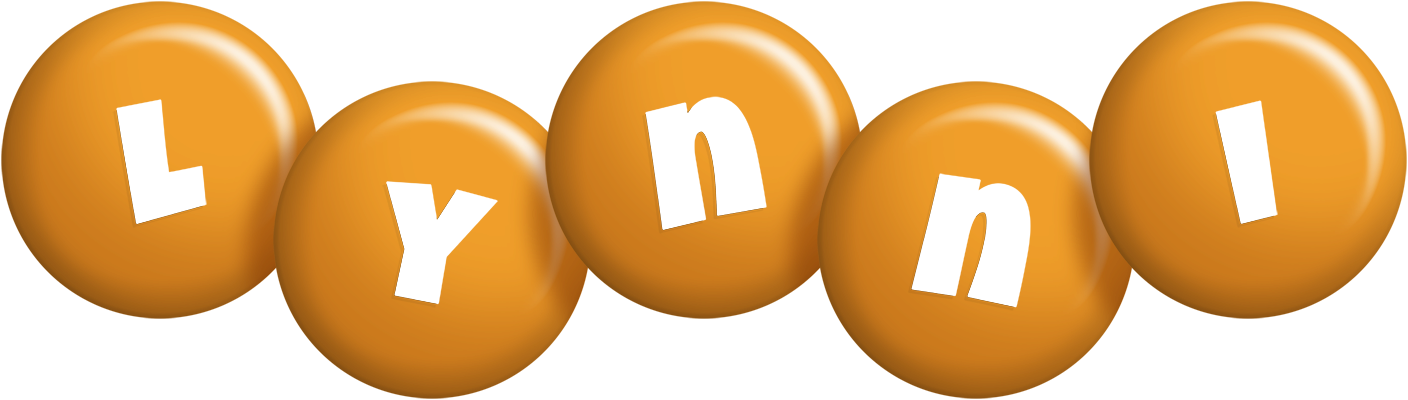 Lynni candy-orange logo