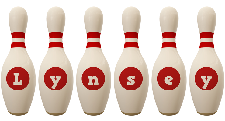 Lynsey bowling-pin logo