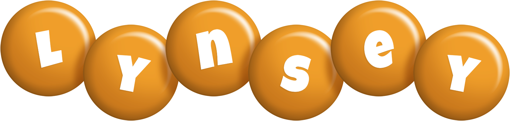 Lynsey candy-orange logo