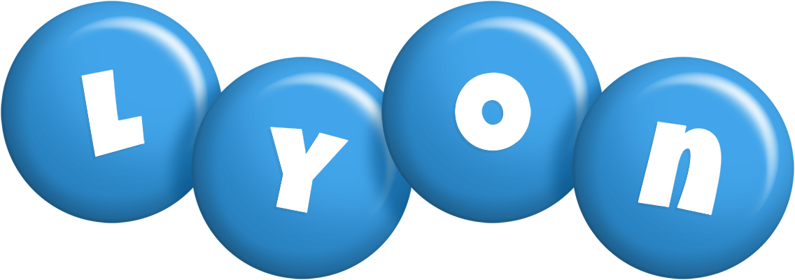 Lyon candy-blue logo