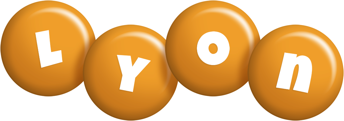 Lyon candy-orange logo