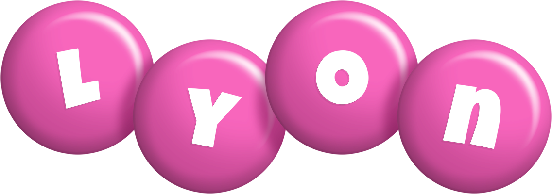 Lyon candy-pink logo