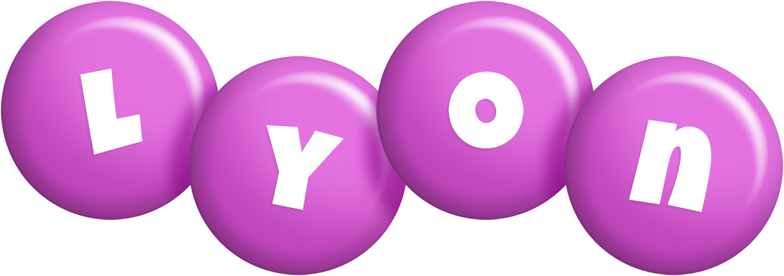 Lyon candy-purple logo