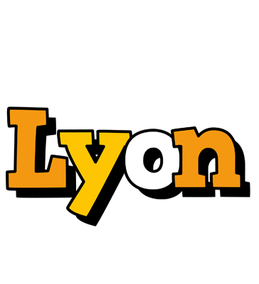 Lyon cartoon logo