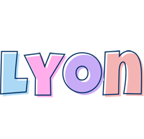 Lyon pastel logo