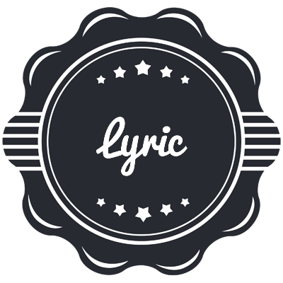 Lyric badge logo