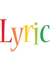 Lyric birthday logo